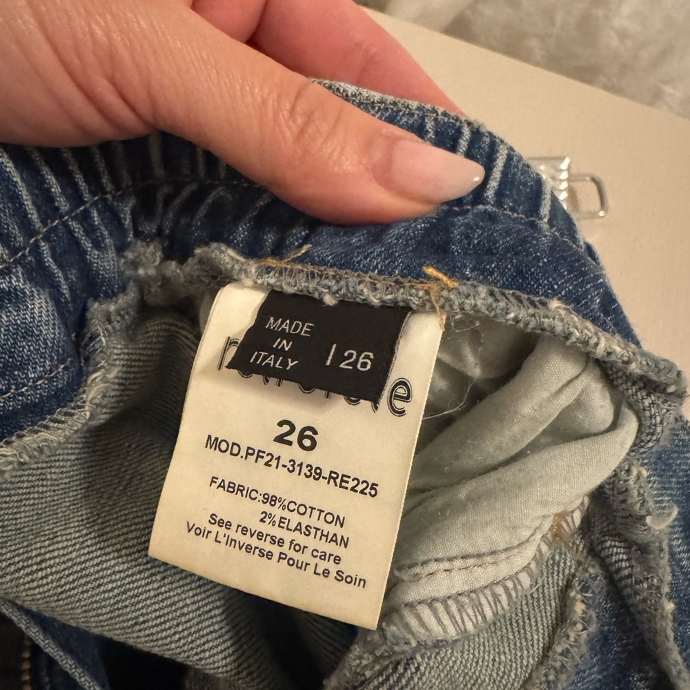 Retrofete Myla denim - Light Blue Ankle Jeans - Picture 6 of 6
